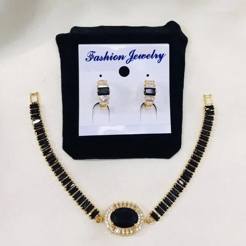 1 Caret Necklace Set