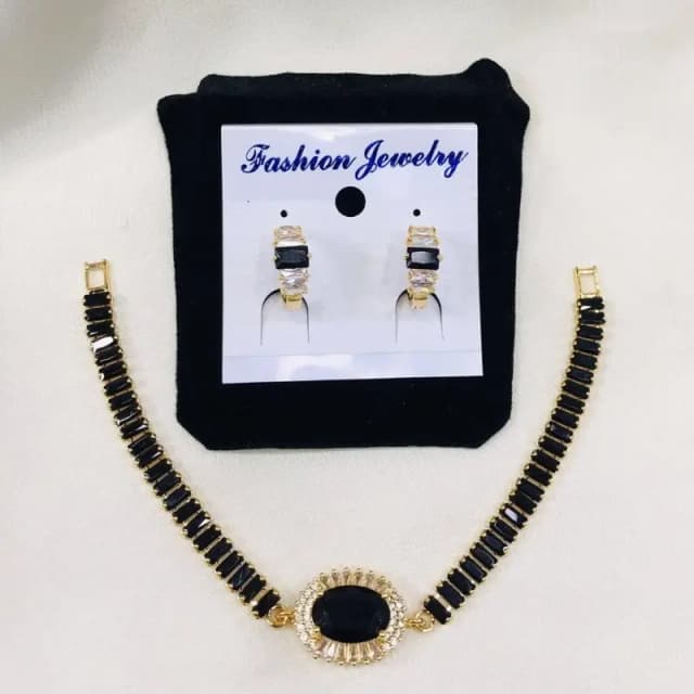 1 Caret Necklace Set