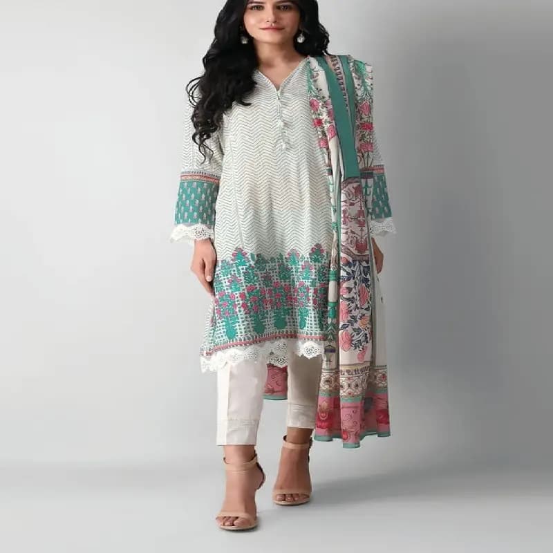 2 Pcs Unstitched