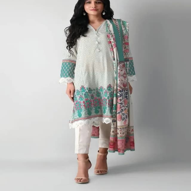 2 Pcs Unstitched